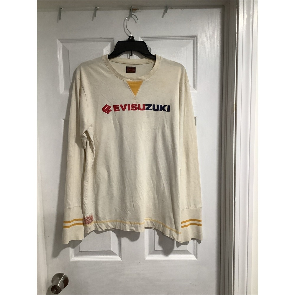Evisuzuki Evisu Suzuki Collab Long Sleeve Graphic Shirt XL